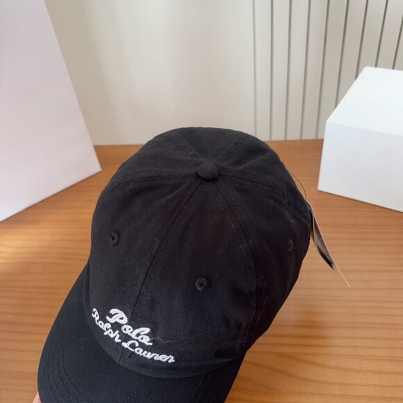 Black Polo Baseball Cap - Picture 5 of 8
